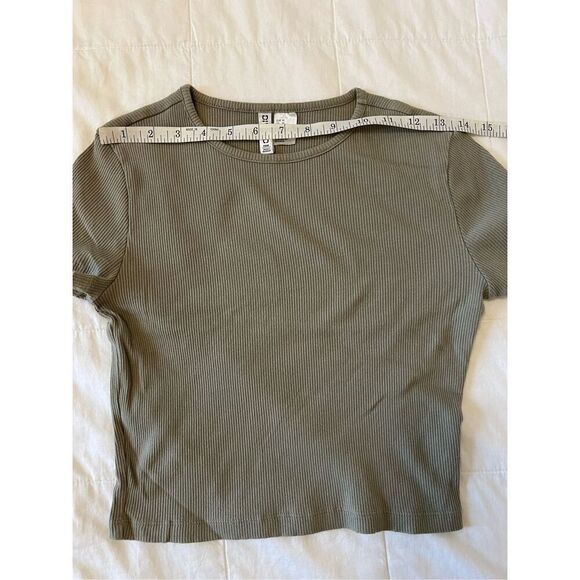 H&M CROPPED T-SHIRT - Picture 7 of 9